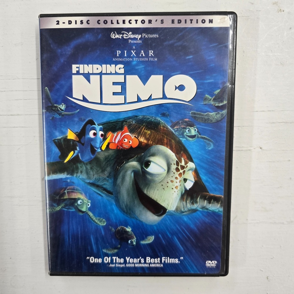 Finding Nemo DVD, 2003, 2-Disc Set Collector's Edition Disney Pixar